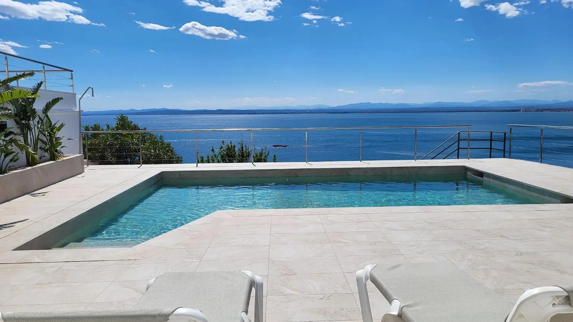 La Perla Villa En Canyelles, Con Vistas Al Mar Roses